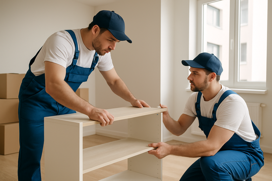 Umzugshelfer Herne – professionelles Team beim Wohnungsumzug